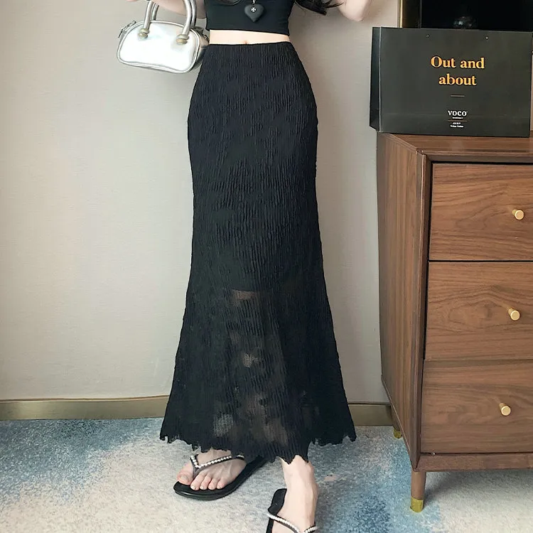 DOSOHEB Casual Long Skirt Women's-8