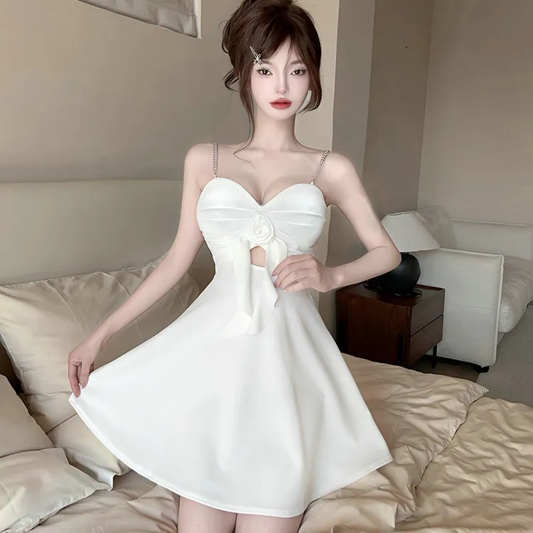 DOSOHEB Slip Dresses Women's-8