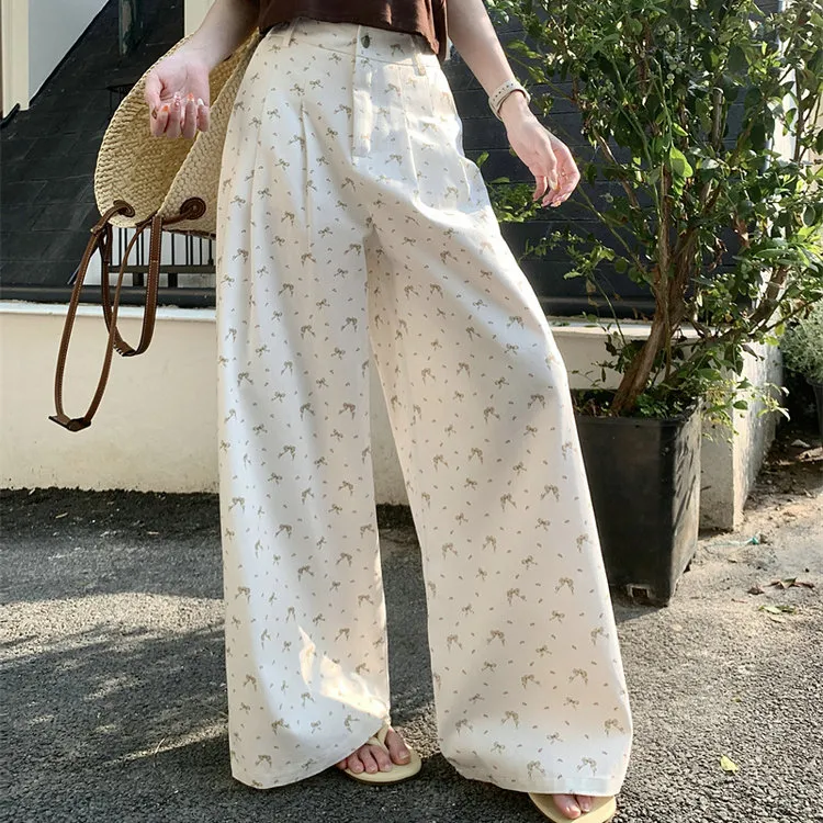 DOSOHEB Casual Pants Women's White-4