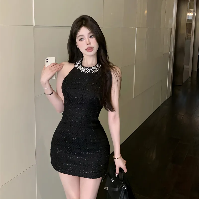 DOSOHEB Sleeveless Dress Women's-11