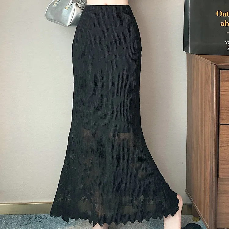 DOSOHEB Casual Long Skirt Women's-5
