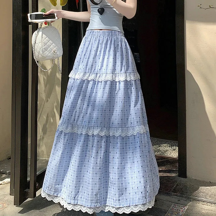 DOSOHEB Casual Long Skirt Women's-4