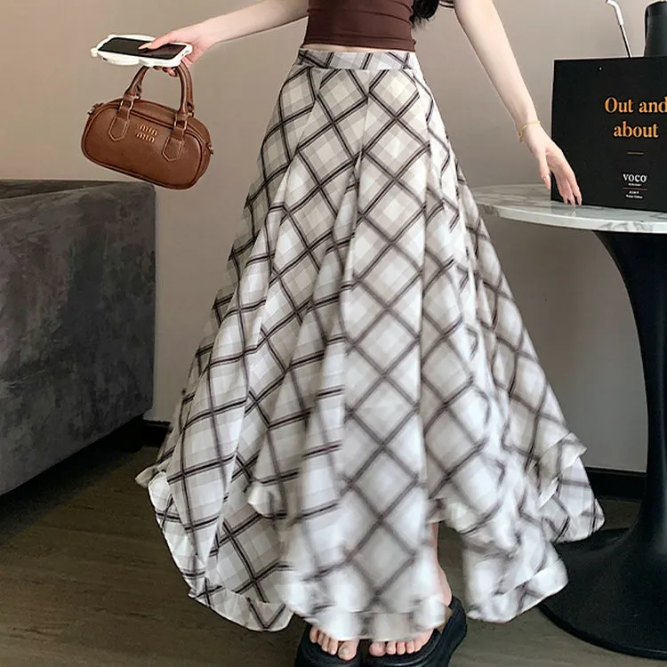 DOSOHEB Casual Long Skirt Women's-7