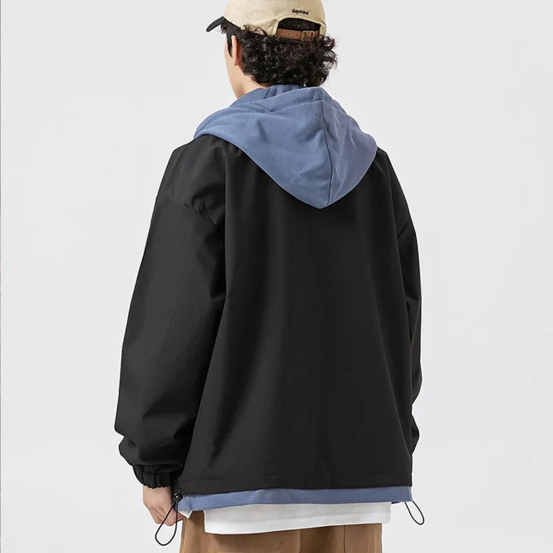 PAEFA Coat Thin Fleece Lined Unisex-2