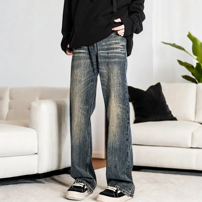 PAEFA Jeans Unisex Vintage-2