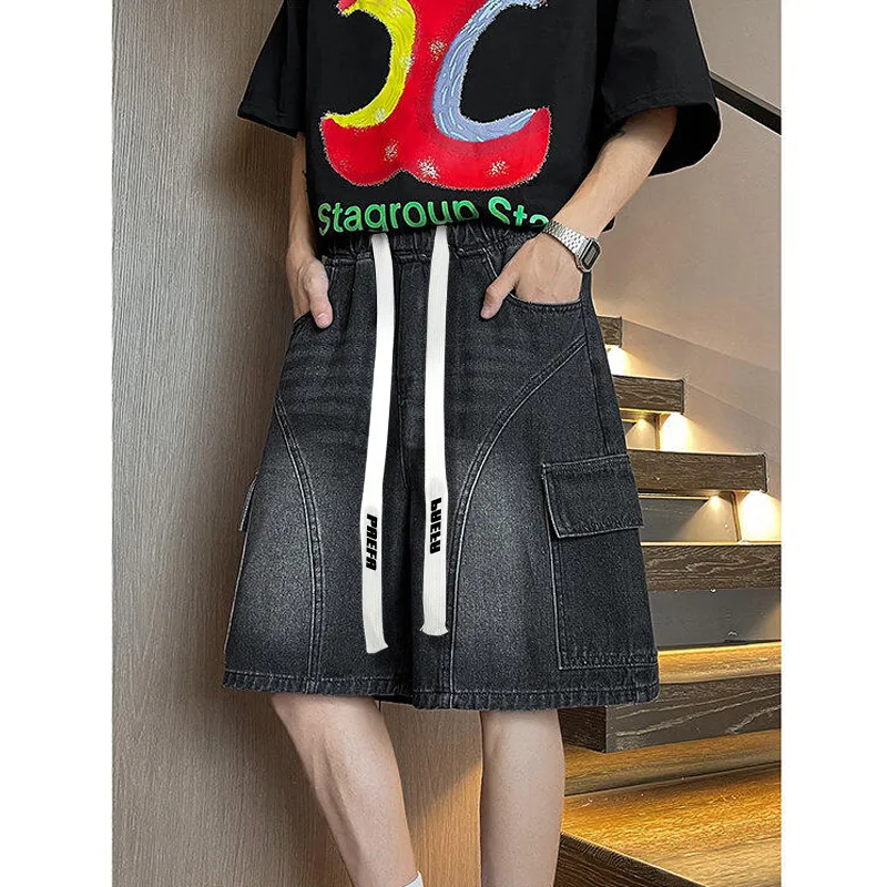 PAEFA Denim Shorts Unisex-6