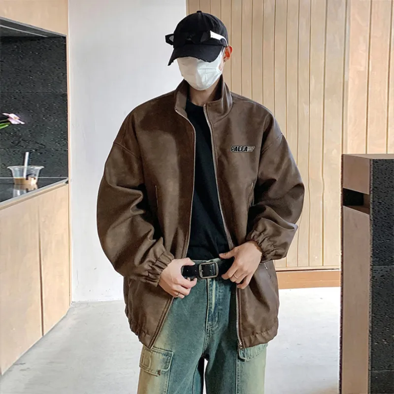 PAEFA Jackets & Coats Fleece Lined Thin Unisex-13