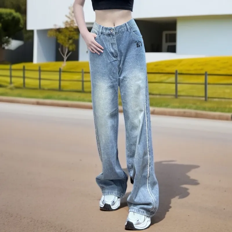 PAEFA Jeans Unisex Blue-3