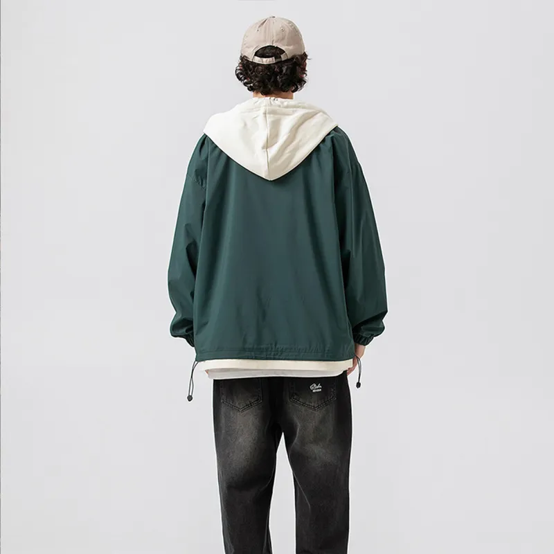 PAEFA Coat Thin Fleece Lined Unisex-8