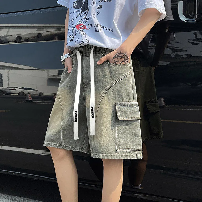 PAEFA Denim Shorts Unisex-2