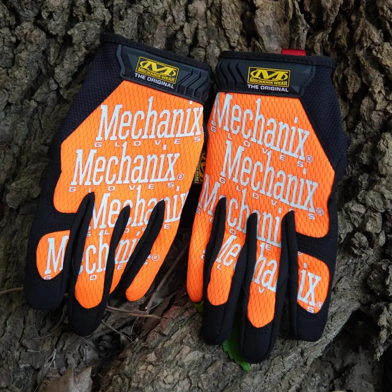 MECHANIX WEAR;M Riding Equipment Glove Outdoor Unisex Palm Synthetic Leather Orange MG-2