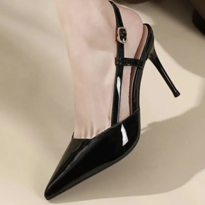 LUNNIFEIYA Slim Heel High Heels 7cm Women's-7