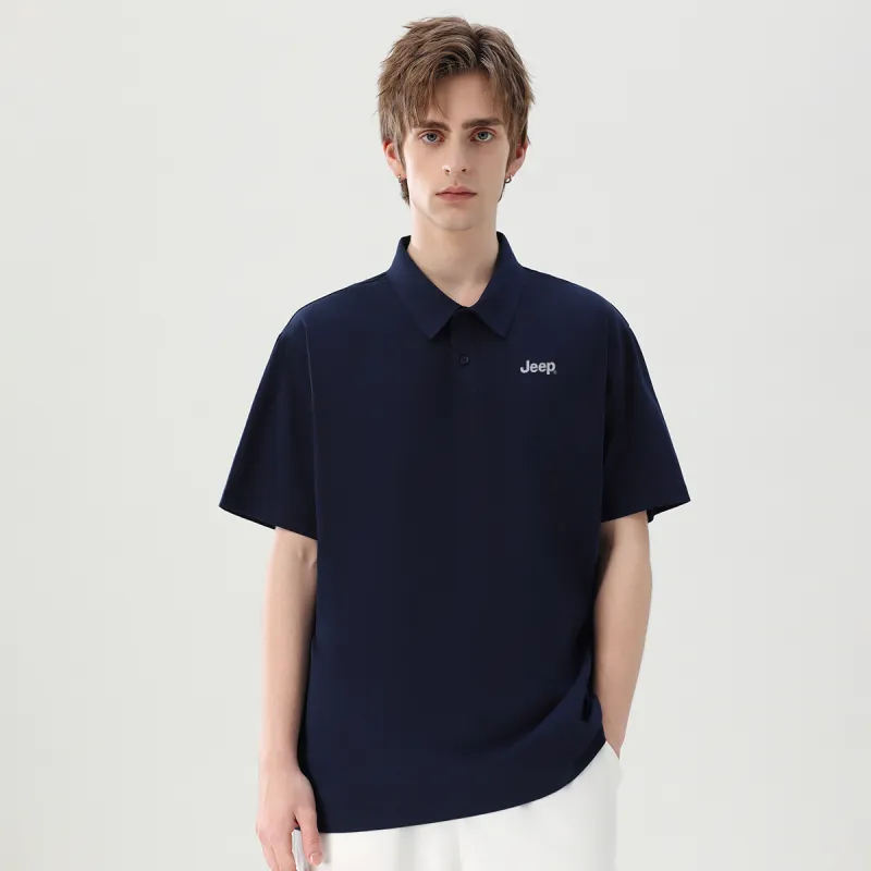 Jeep Fashion Sports Collection Outdoor Casual Polo Shirt Unisex-12