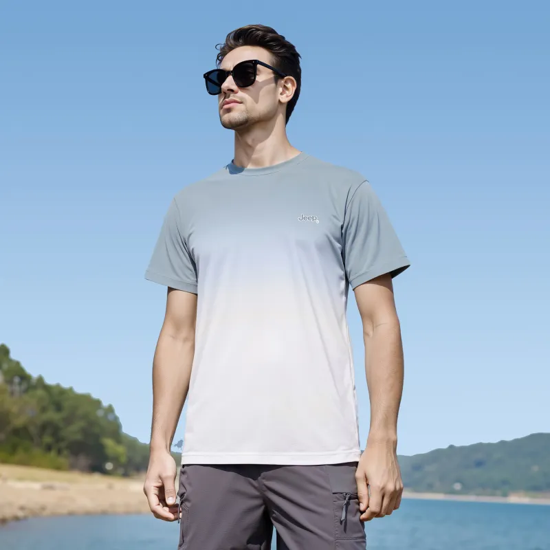 Jeep T Shirts Unisex Light Blue-4