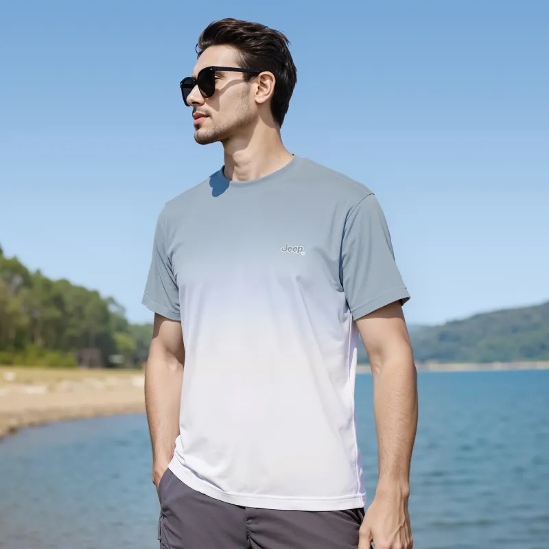 Jeep T Shirts Unisex Light Blue-5