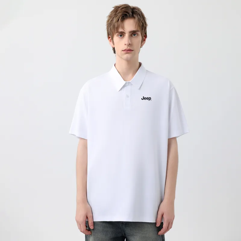Jeep Fashion Sports Collection Outdoor Casual Polo Shirt Unisex-6