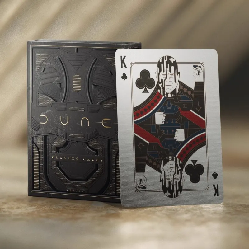 Huiqi Flower Cutting Theory11 Dune Sand Dune Movie Poker Cards-1