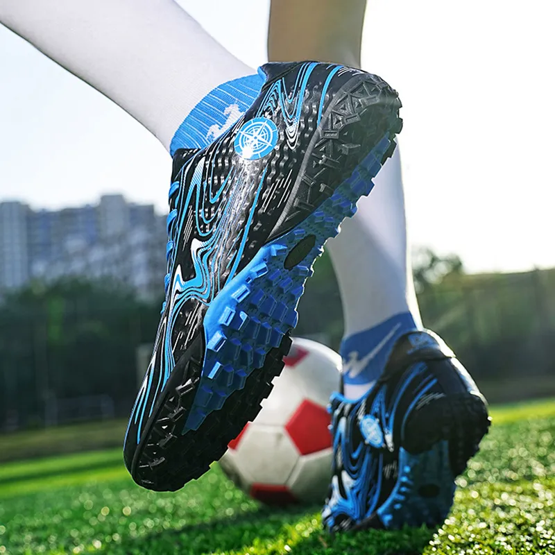 Kayt TF Rubber Broken Studs Non-slip Lightweight Soccer Shoes Unisex-20