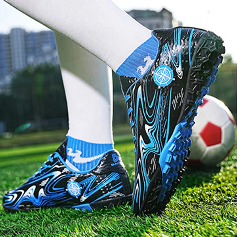 Kayt TF Rubber Broken Studs Non-slip Lightweight Soccer Shoes Unisex-22