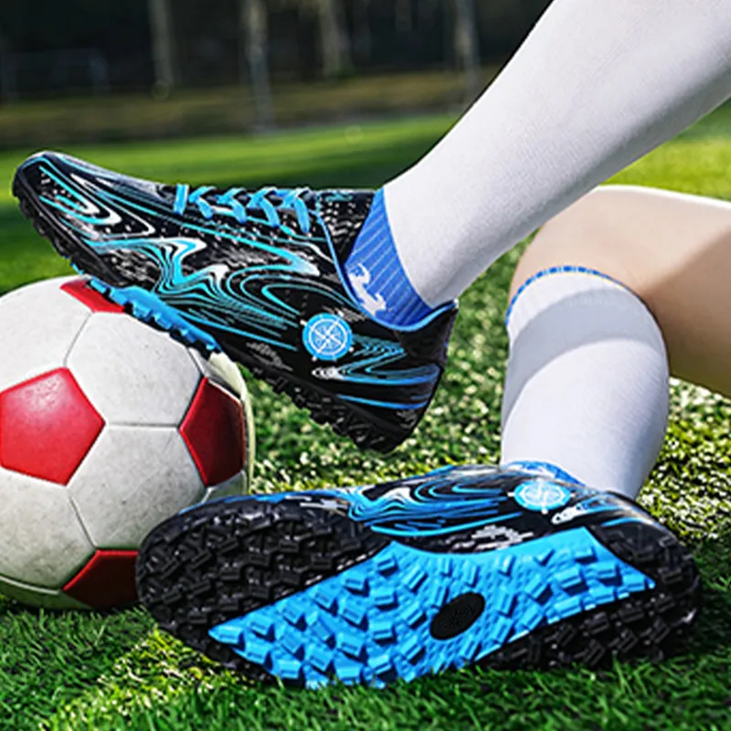 Kayt TF Rubber Broken Studs Non-slip Lightweight Soccer Shoes Unisex-21