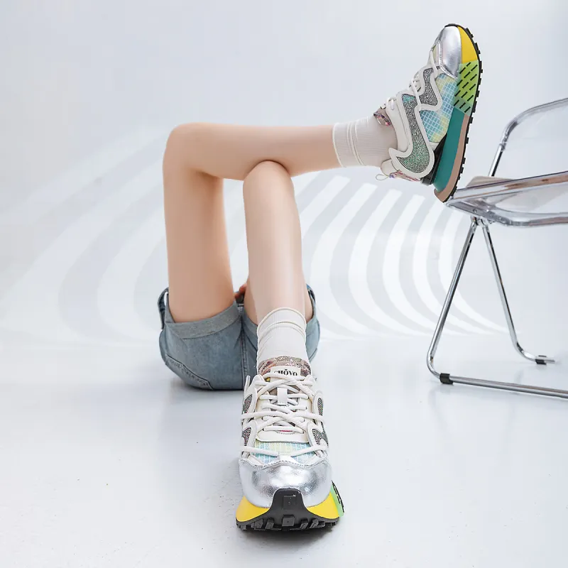CHOVO Low-Top Chunky Sneakers Unisex-7