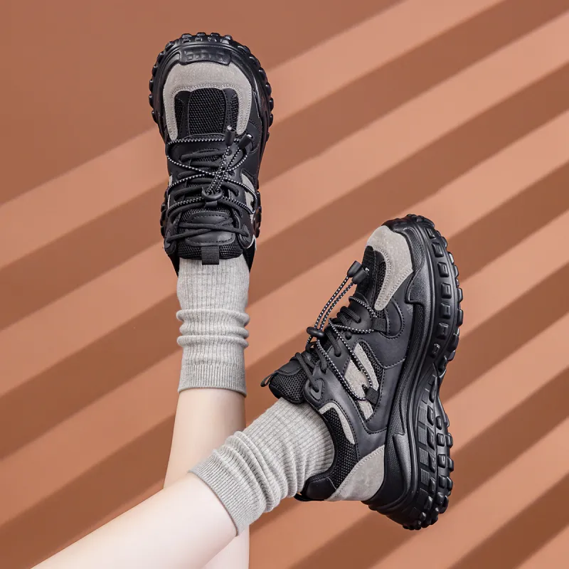 CHOVO Low Top Chunky Sneakers Women's-2
