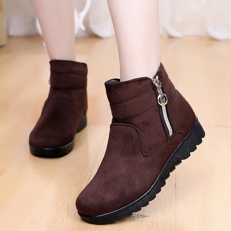 EGCHI Warm Short Snow Boots Women's-7