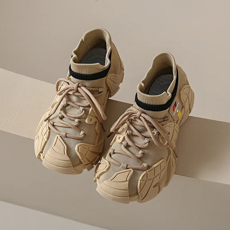 Captain Illy Breathable Low Top Chunky Sneakers Unisex-4