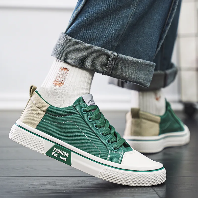 EGCHI Slip Resistant Low Top Skateboard Shoes Men's-10