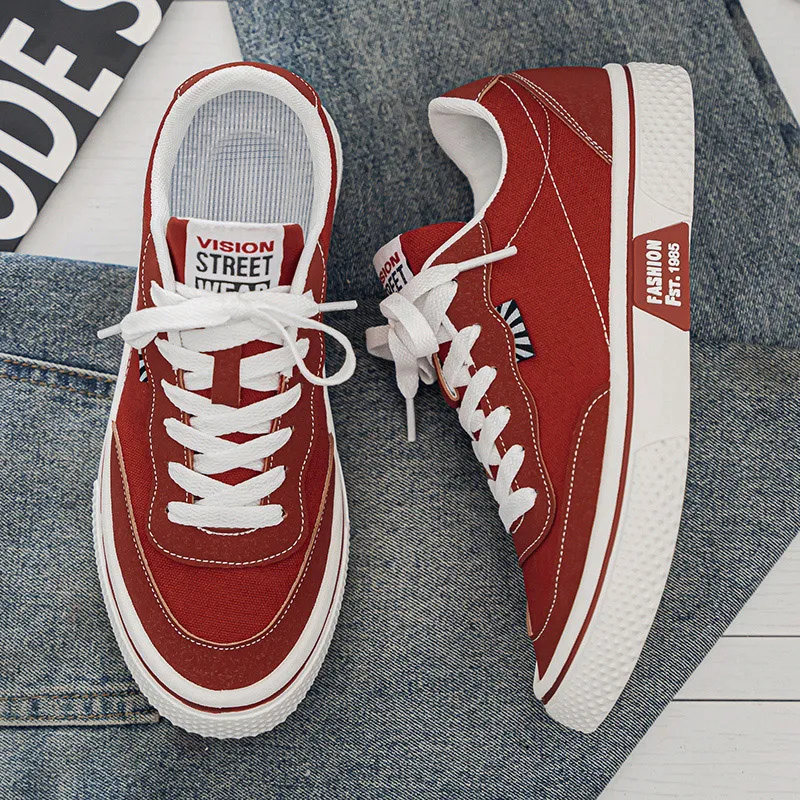 EGCHI Slip Resistant Low Top Skateboard Shoes Men's-16