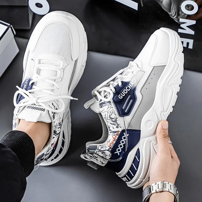 EGCHI Low Top Casual Shoes Men's-11