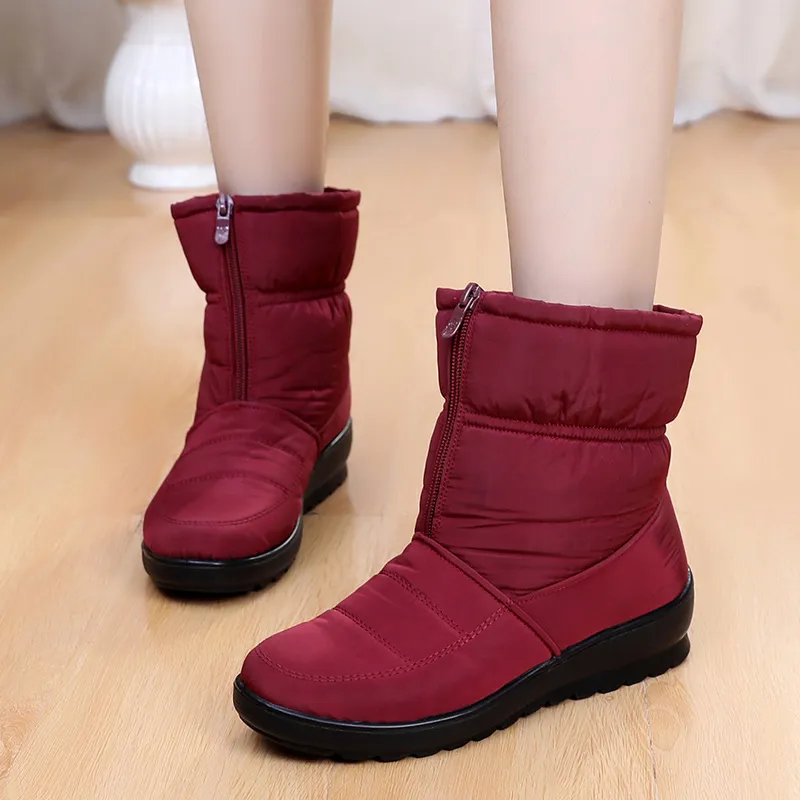 Captain Illy Warm Cushioning Crew Snow Boots Unisex-4