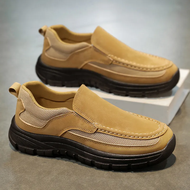 EGCHI Abrasion Resistant Casual Shoes Men's-11