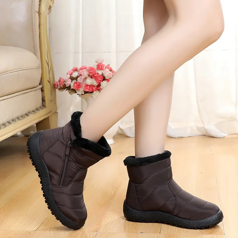 Captain Illy Warm Short Snow Boots Unisex-17