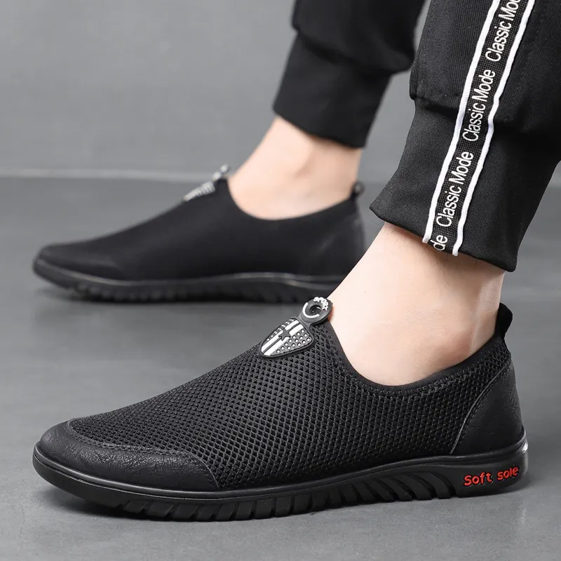 EGCHI Men's Casual Shoes Men Low Top-4