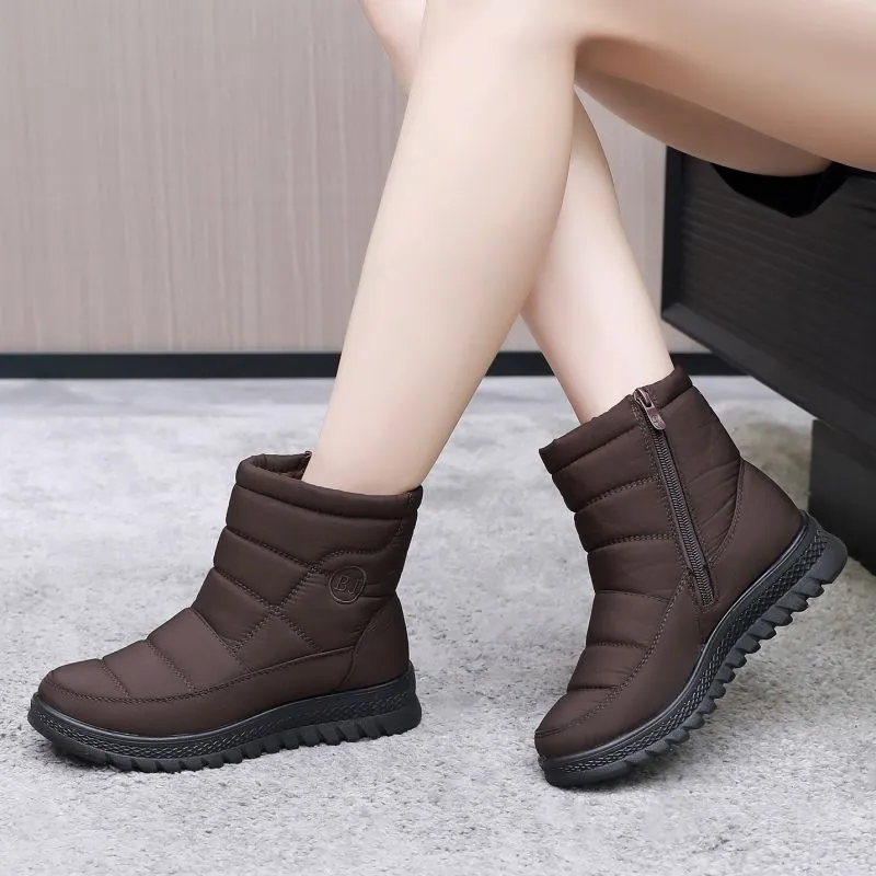 EGCHI Warm Short Snow Boots Women's-18