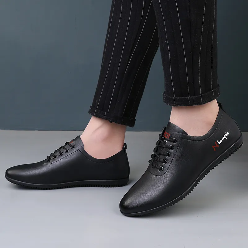 EGCHI Men's Casual Shoes Men Mid Top Black/White-1
