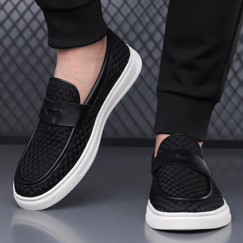 EGCHI Low Top Casual Shoes Men's-3
