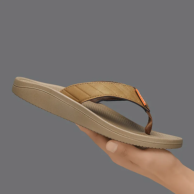 EGCHI Slip Resistant Flip Flops Men's-5