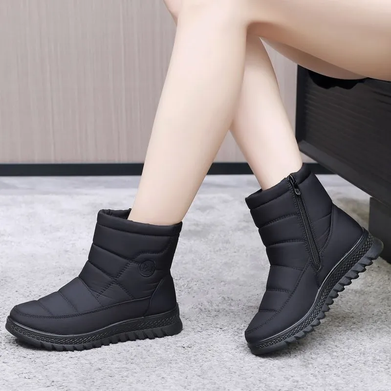 EGCHI Warm Short Snow Boots Women's-12