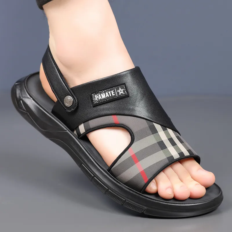 Captain Illy Beach Sandals Men's Black-5