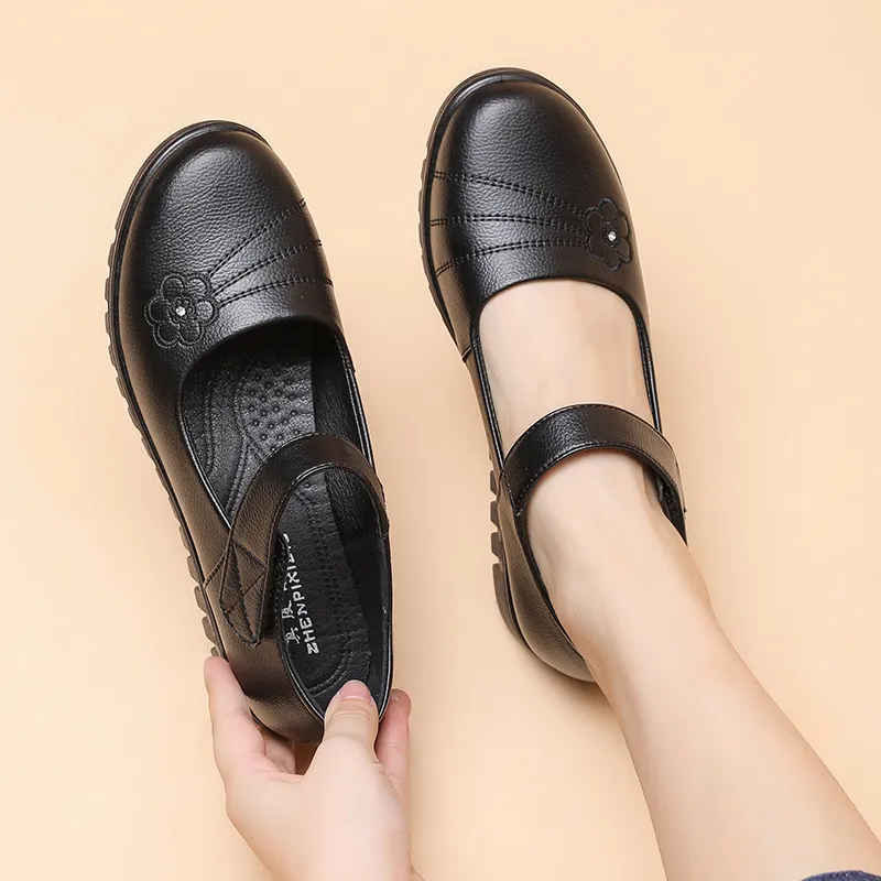 EGCHI Casual Single Shoes Women's Black-2