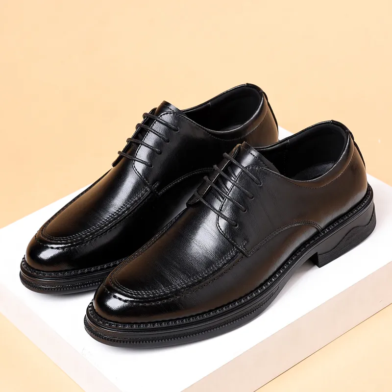 Captain illy Dress Shoes Men Low Top-5