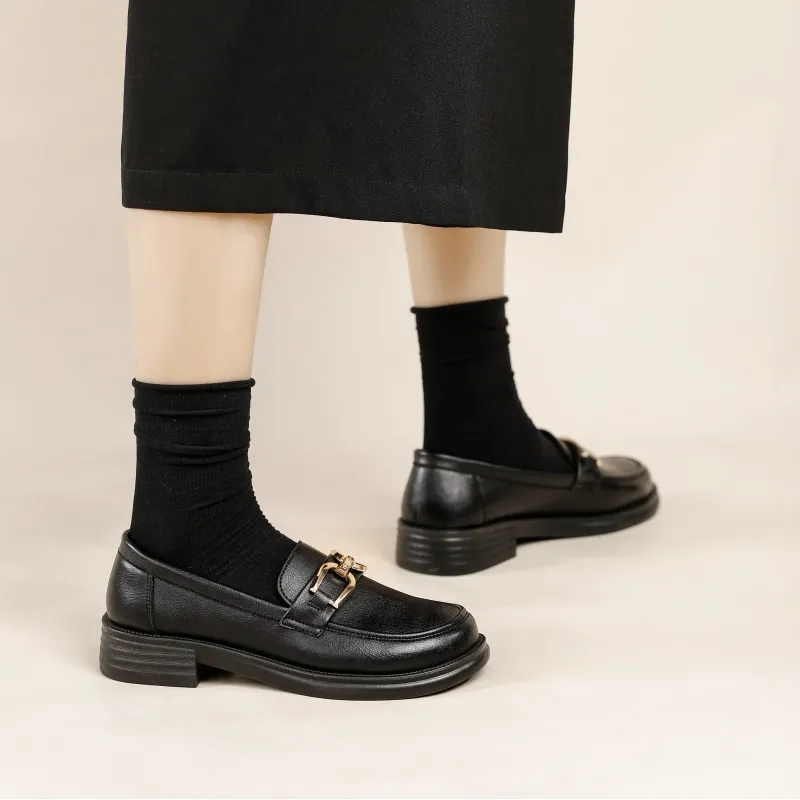 Captain Illy Loafers Women's Black-5