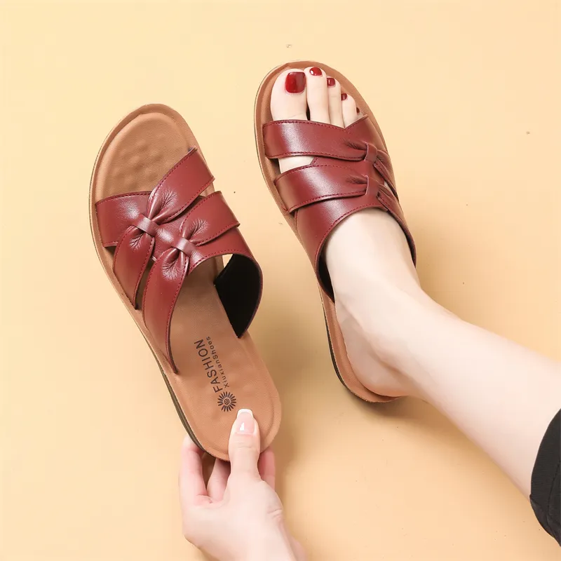 Captain Illy Rubber Sole Slide Slippers Women's-7