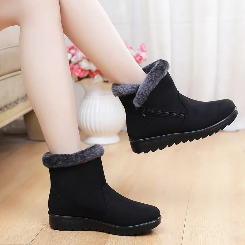 EGCHI Warm Short Snow Boots Unisex-2