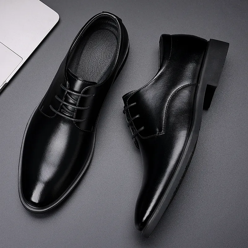 Captain illy Dress Shoes Men Low Top-5
