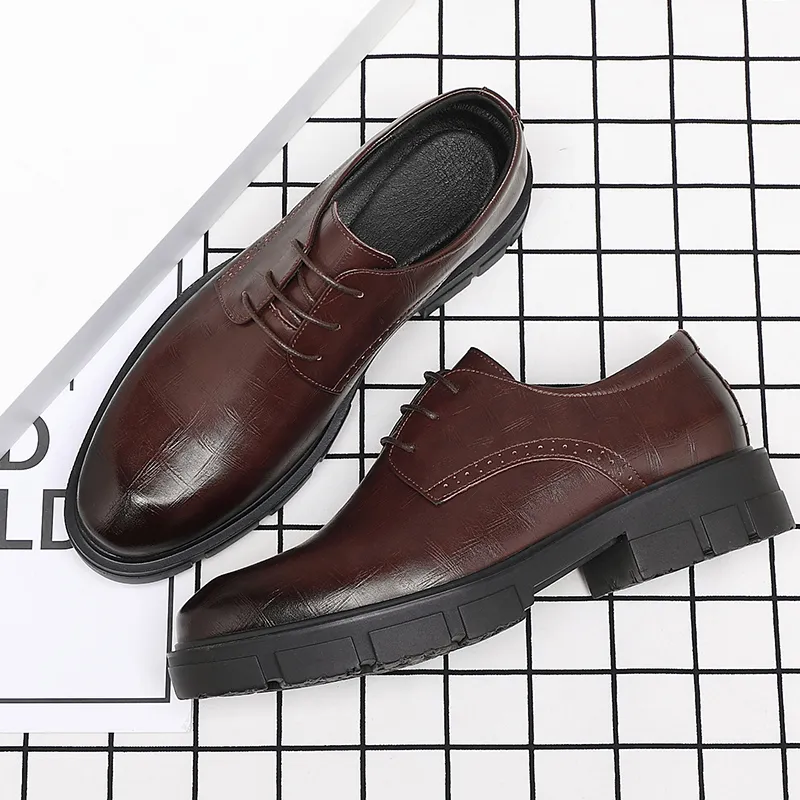 EGCHI Dress Shoes Unisex Low Top-9