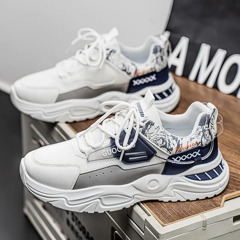 EGCHI Low Top Casual Shoes Men's-8