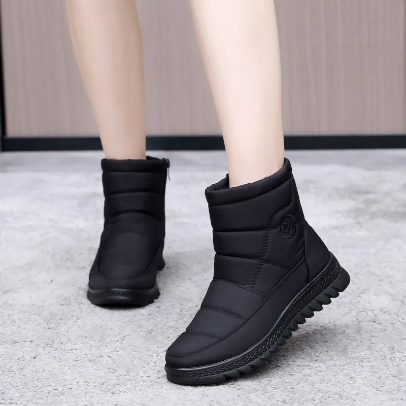 EGCHI Warm Short Snow Boots Women's-9